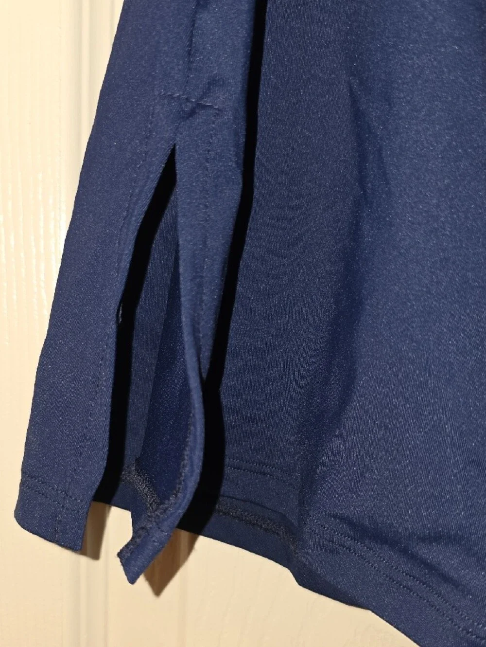 Beach House Navy Swim Skirt with Built-In Shorts